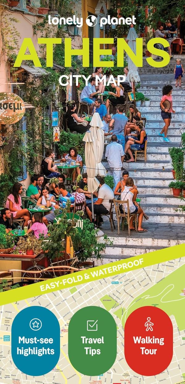 Lonely Planet Athens City Map: Durable, Waterproof, Easy-Fold Planning ...