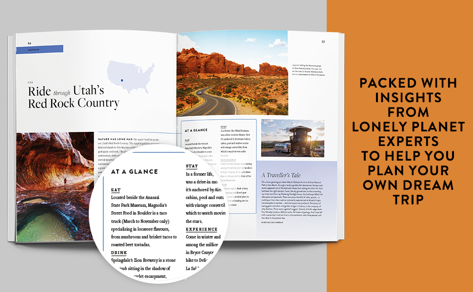 Packed with insights from Lonely Planet experts to help you plan your own dream trip