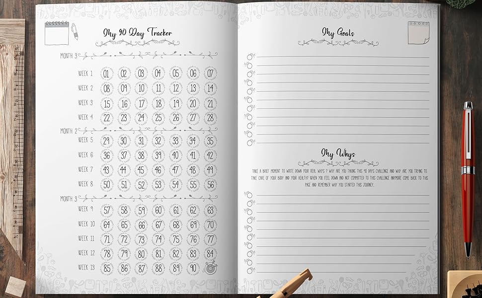 weight loss planner 90 days