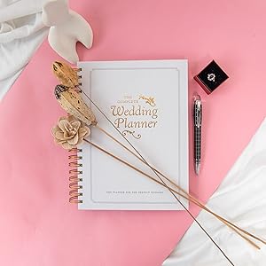 Wedding planner Journal birdal bride to be engagement gift present notebook keepsake Organizer