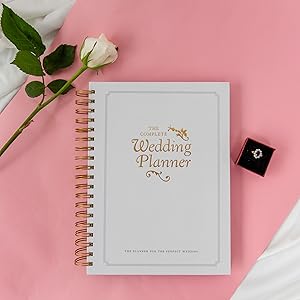 Wedding Planner Book Gold Luxury Flower Wedding Ring Gold Jewellery 