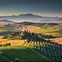 Tuscany at sunset