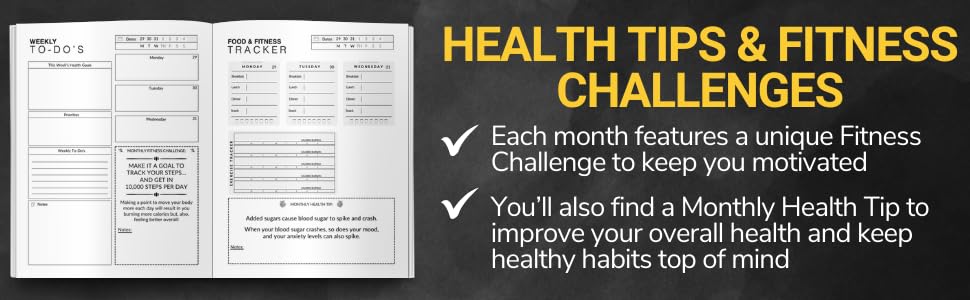 Health Tips &amp; Challenges