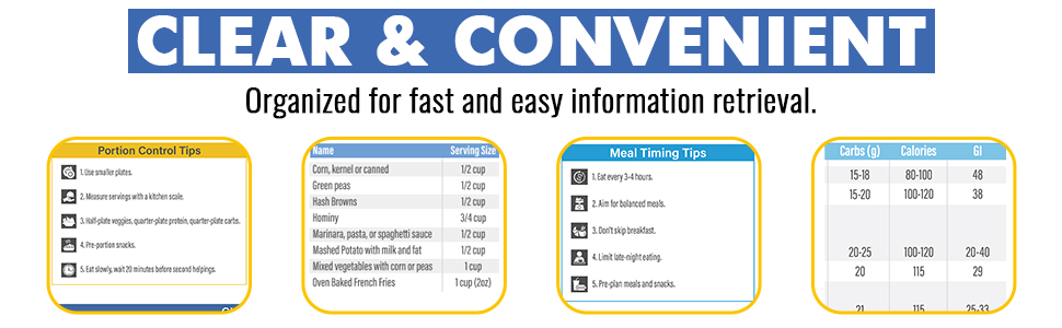 Food lists for Diabetics