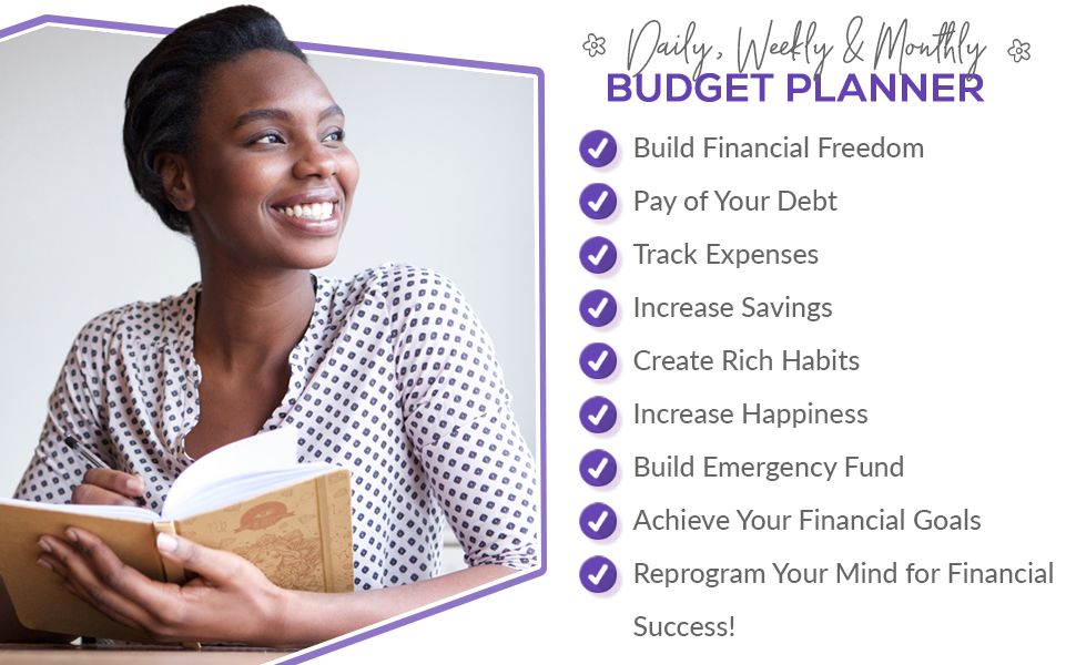 Daily, Weekly, &amp;amp; Monthly Budget planner benefits and lifestyle image