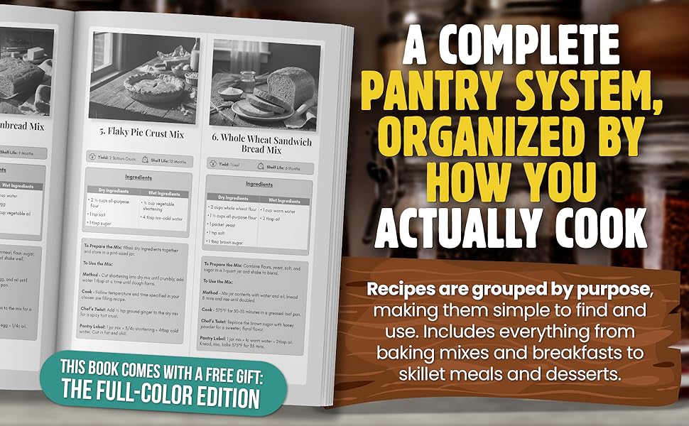 Open book mockup showing the interior of the book