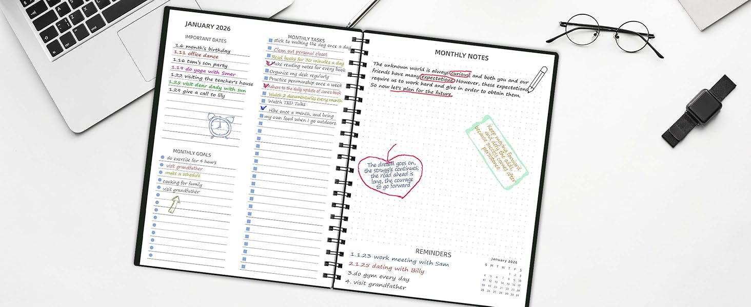 Month Review Page