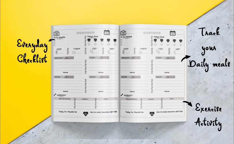 weight loss tracker journal