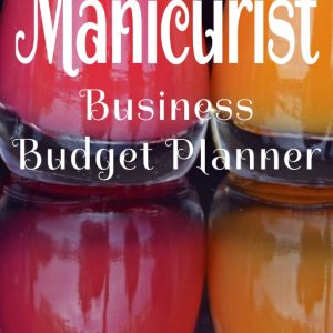 Manicurist Business Budget Planner: 8.5" x 11" Nail Stylist Salon Client 12 Month Organizer to Record Monthly Business Budgets, Income, Expenses, ... Info, Tax Deductions and Mileage (118 Pages)
