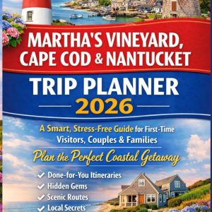 Martha’s Vineyard, Cape Cod & Nantucket Trip Planner 2026: A Smart, Stress-Free Guide for First-Time Visitors, Couples & Families to Plan the Perfect ... Hidden Gems, Scenic Routes & Local Secrets