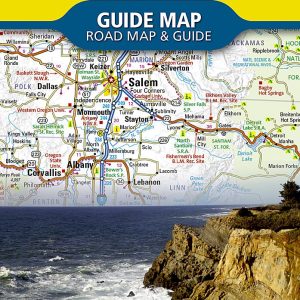 Oregon Map (National Geographic Guide Map)
