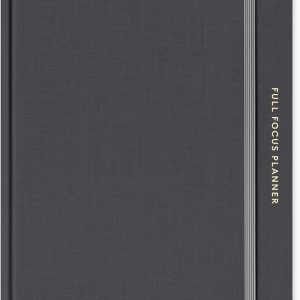Full Focus Gray Linen Planner by Michael Hyatt - The #1 Daily Planner to Increase Focus, Eliminate Overwhelm, and Achieve Your Biggest Goals - Hardcover