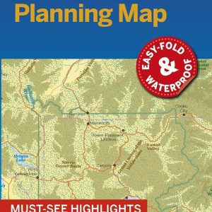 Lonely Planet Yellowstone National Park Planning Map