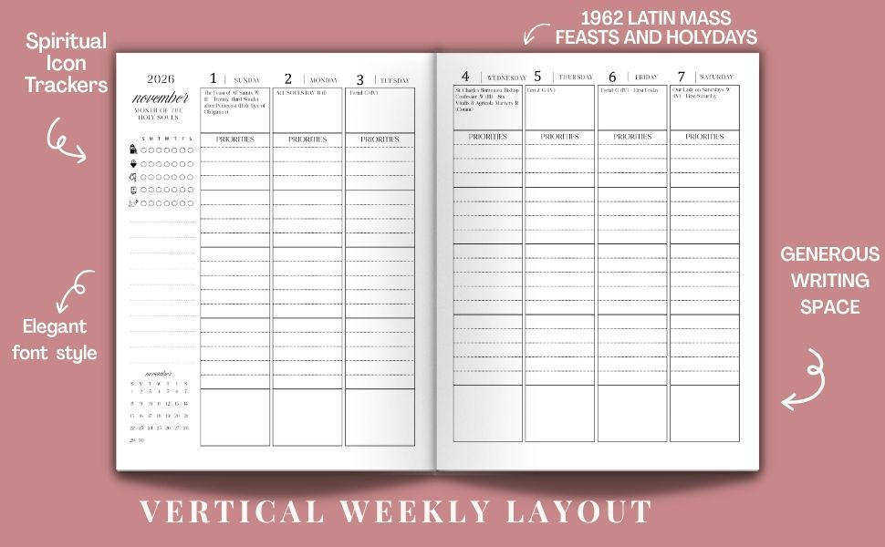 latin mass catholic calendar
