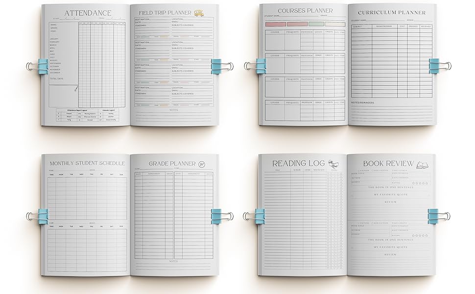 2024-2025 homeschool mom planner organization for the first six weeks of school, homeschoolers