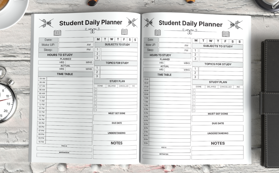 Study Daily Planner - 02