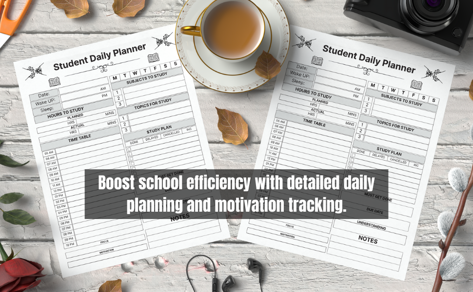 Study Daily Planner - 03