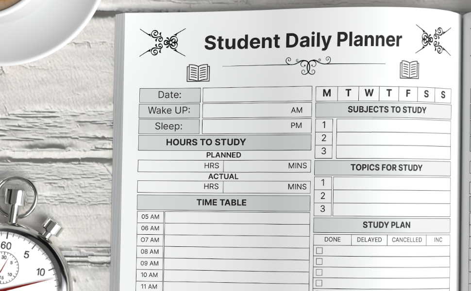 Study Daily Planner - 04