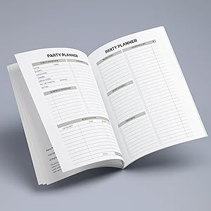 Party, Schedule, To-Do Lists, Budget Planner, Shopping