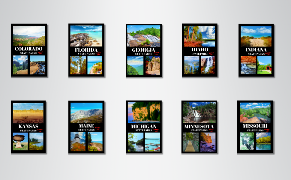 Georgia state parks bucket list adventure guide log book