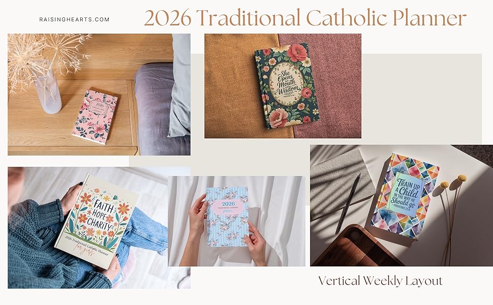 2026 Traditional Catholic Planner covers