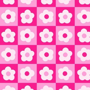 2026-2027 Pocket Planner: Retro Pink Daisy 2-Year Monthly Mini Calendar Book (Jan '26-Dec '27)