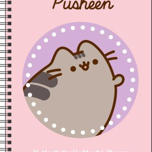 Pusheen 16-Month 2024-2025 Weekly/Monthly Planner Calendar