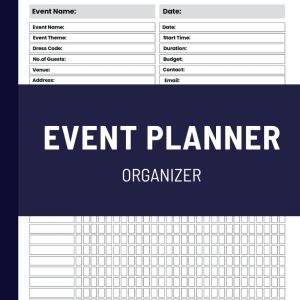 Event Planner Organizer: Stay organized with this comprehensive event planning management book for birthdays, weddings, and holiday house parties. ... lists, menus, to-do lists, and shopping lists