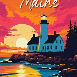 My Trip To Maine: A Personal Travel Planner & Journal To Note Down Your Trip Memories