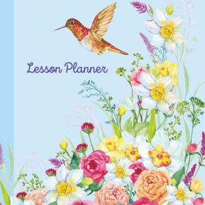 Teacher Lesson Planner: UNDATED Monthly and Weekly Agenda and Record Book for Educators, Academic Year July to June: Created for Classroom Teachers/Homeschool-Horizontal or Vertical Setup/NOT DATED
