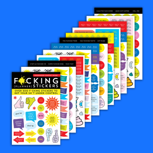 fcking planner stickers