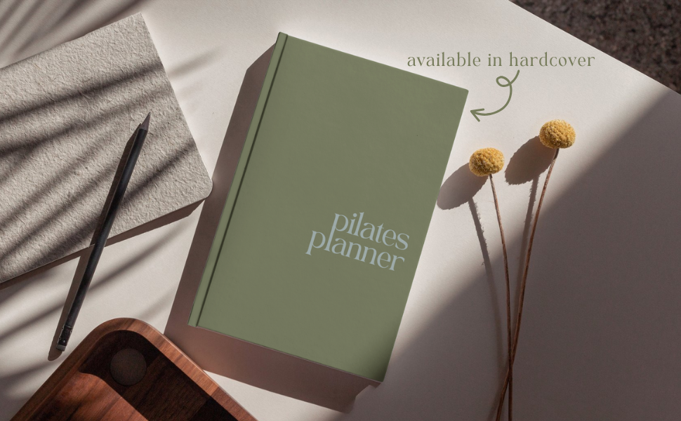 Hardcover Pilates Planner