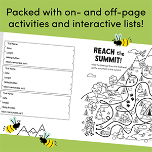 Packed with on- and off- page activities and interactive lists