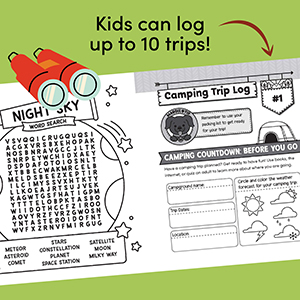 Kids can log up to 10 trips