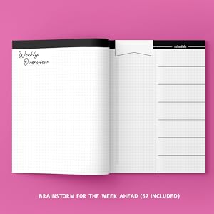 Weekly Goals, Notes, and Schedule