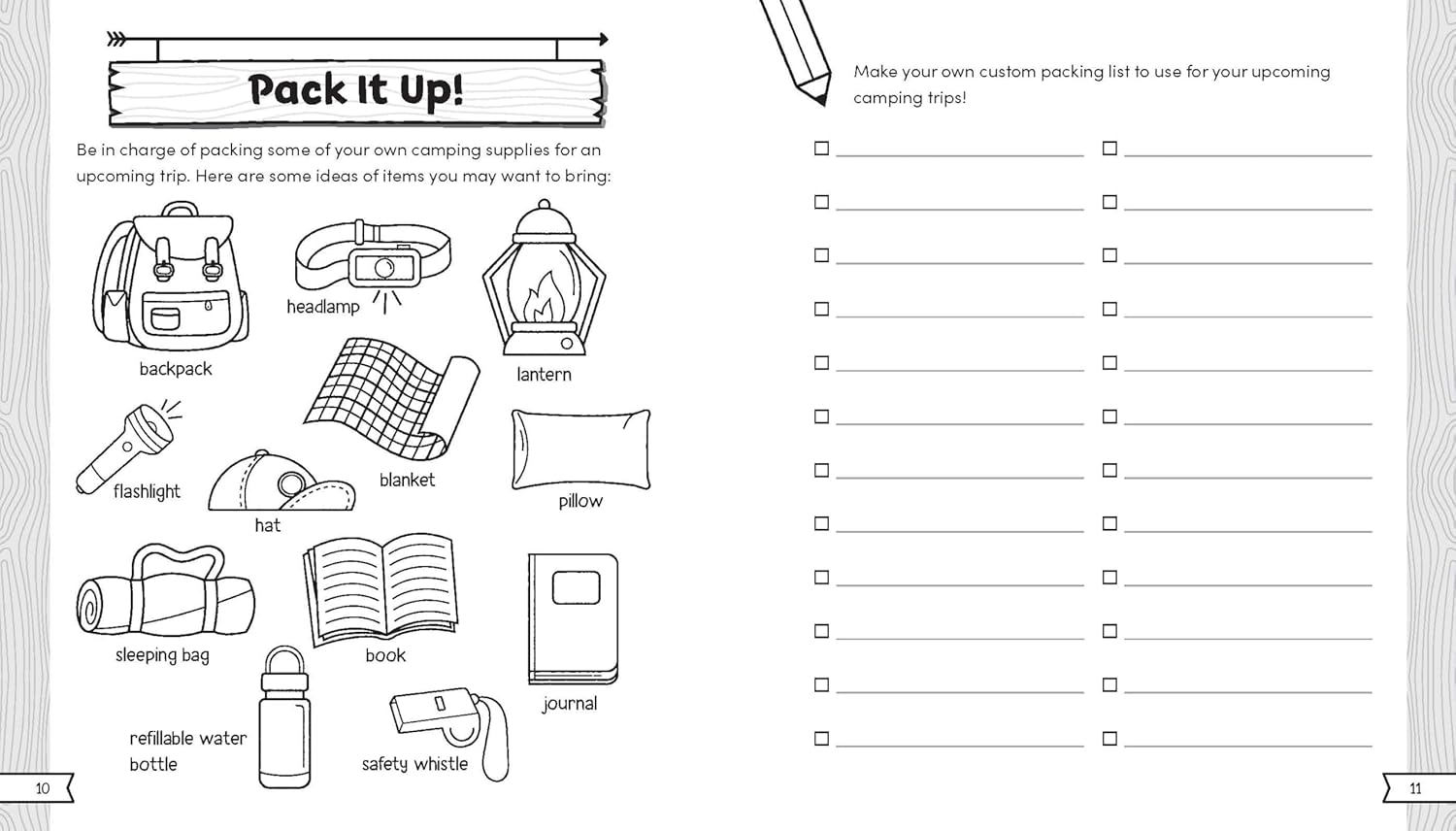 Let's Go Camping: A Journal and Logbook for Kids (Where Should We Camp Next?) - Image 7