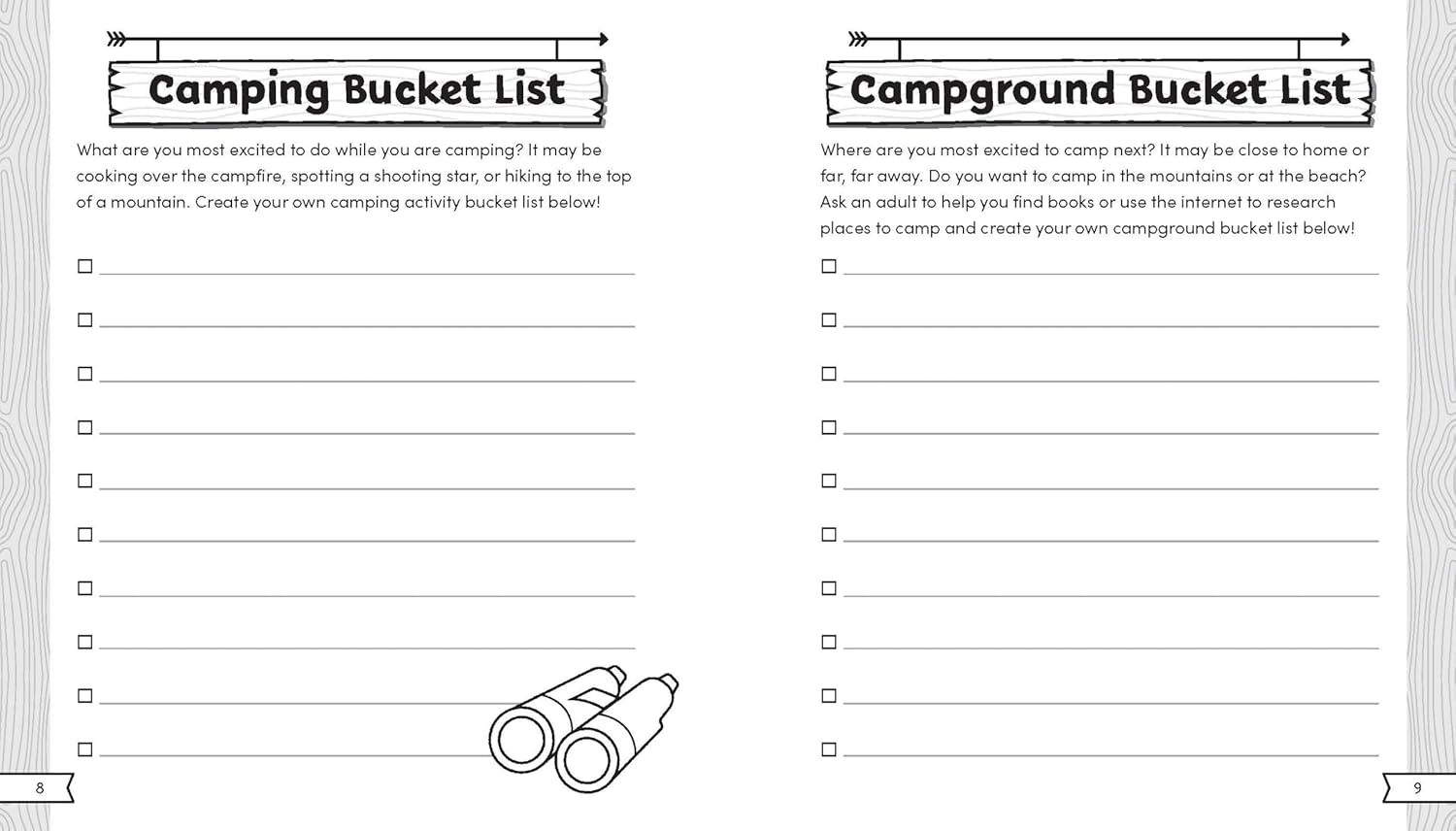 Let's Go Camping: A Journal and Logbook for Kids (Where Should We Camp Next?) - Image 6