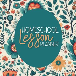 Homeschool Lesson Planner: 12 Month Weekly Academic Year Organizer for Teachers & Homeschool Parents (Undated)
