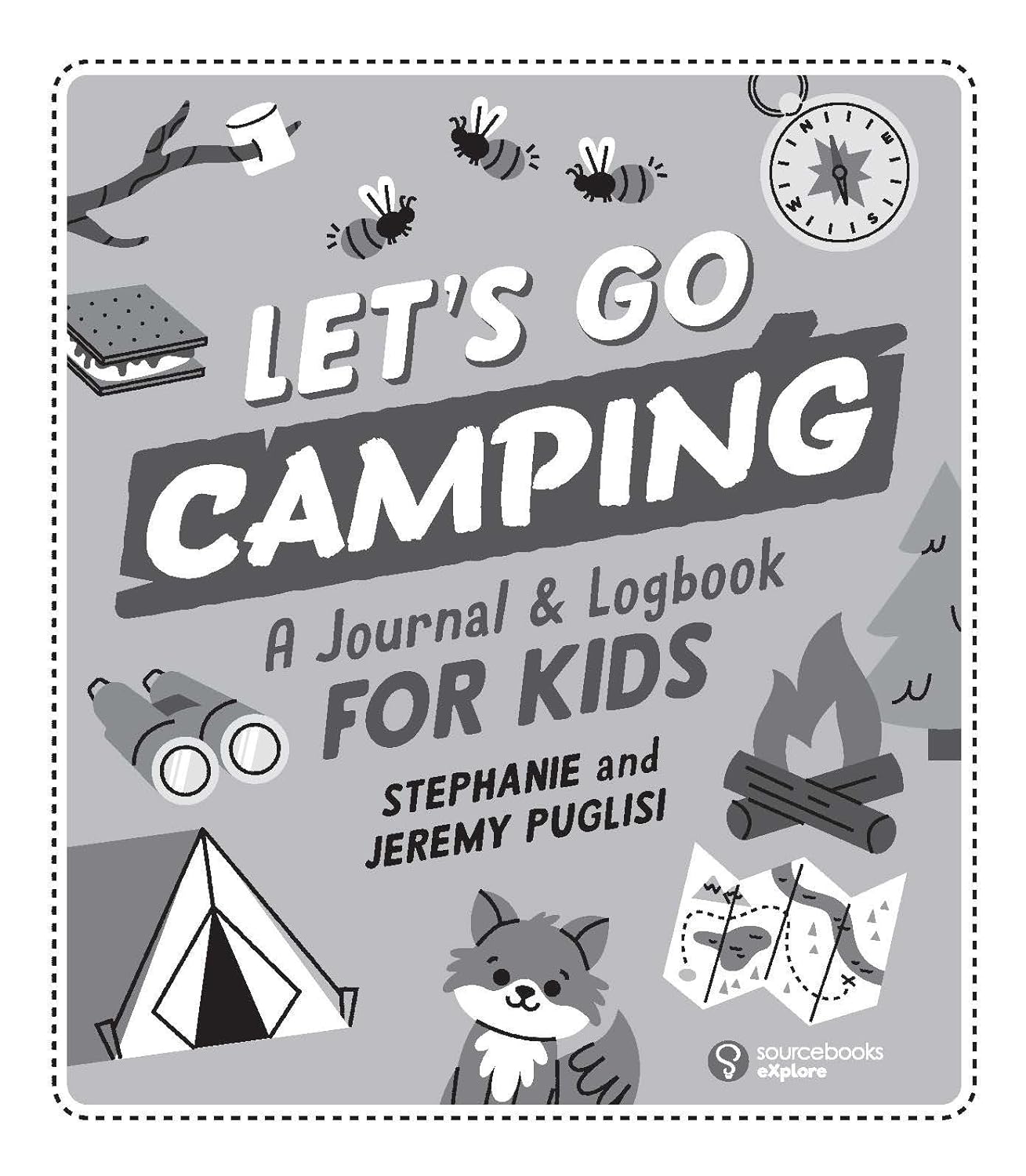 Let's Go Camping: A Journal and Logbook for Kids (Where Should We Camp Next?) - Image 2