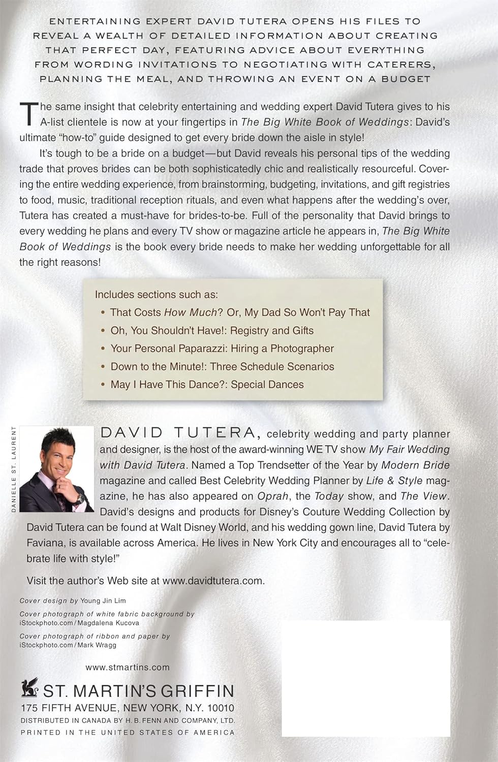 The Big White Book of Weddings: A How-to Guide for the Savvy, Stylish Bride - Image 2