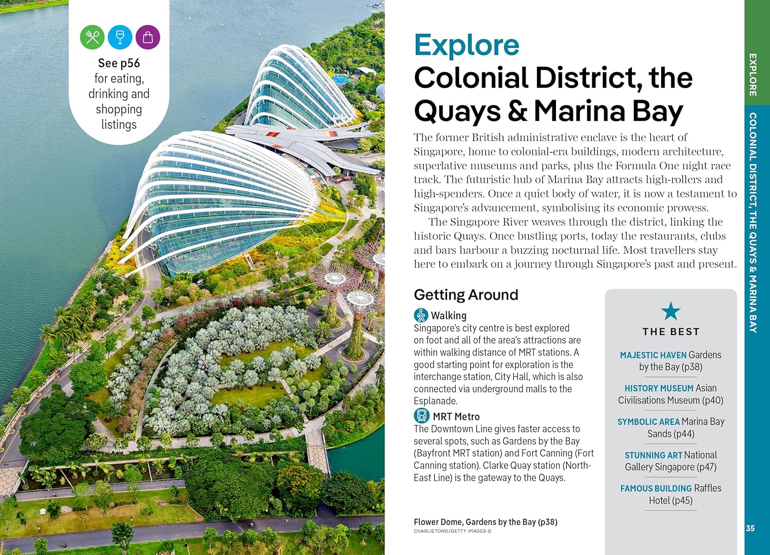 Lonely Planet Pocket Singapore: Discover Twice the City in Half the Time | Top Sights | Maps & Walking Tours | Covers Gardens by the Bay, Buddha Tooth ... Temple, Tekka Centre and more (Pocket Guide) - Image 11