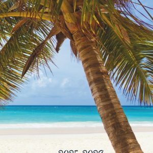 2025-2029 5-Year Planner: 60-Month Calendar with Public Holidays, Observances, To-Do Lists, Quotes, Holiday List, Goals and Notes. Weekly&Monthly ... Elegant and Calming Tropical Beach Design.