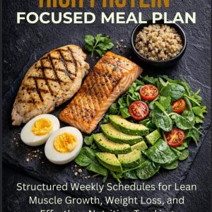 THE HIGH PROTEIN FOCUSED MEAL PLAN: Structured Weekly Schedules for Lean Muscle Growth, Weight Loss, and Effortless Nutrition Tracking