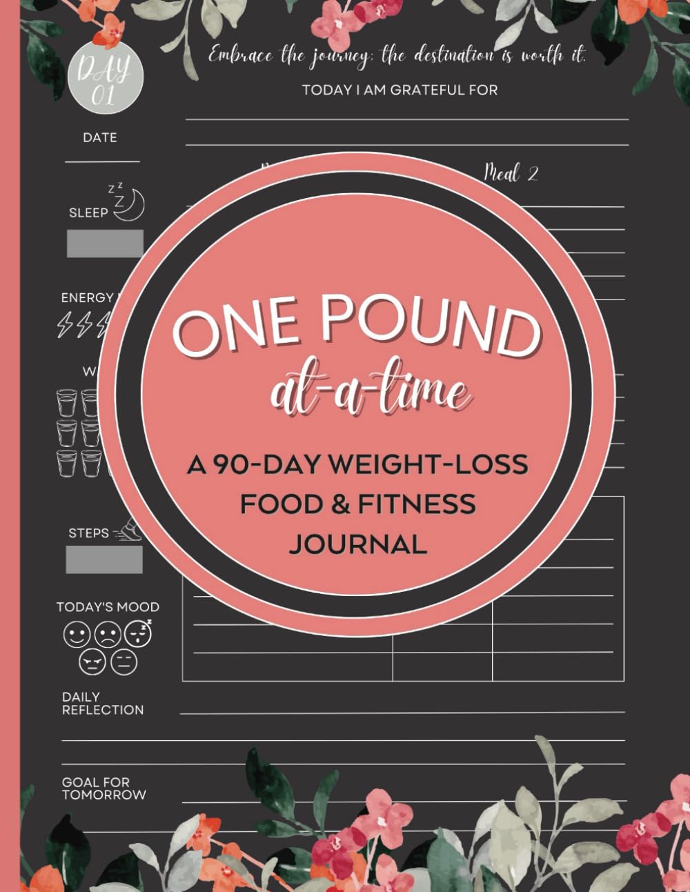 90 Day Fitness Journal: 12 Week Workout & Diet Planner – Motivational Exercise Tracker – 8.5×11