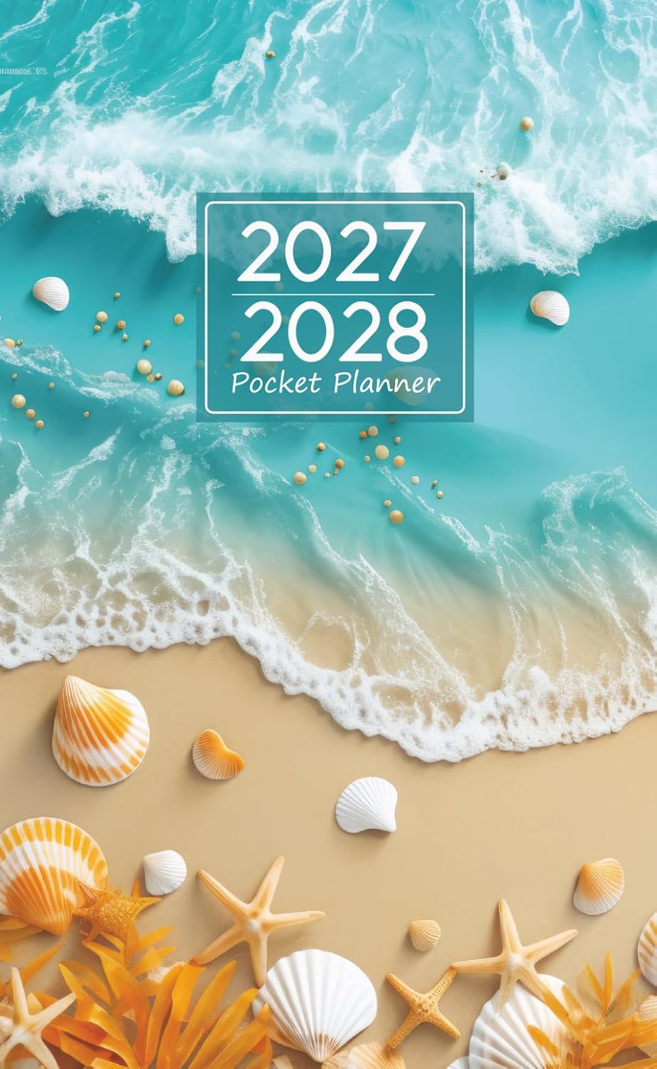 2027-2028 pocket calendar: 2 Year Monthly Pocket Planner ( January 2027 to December 2028 )
