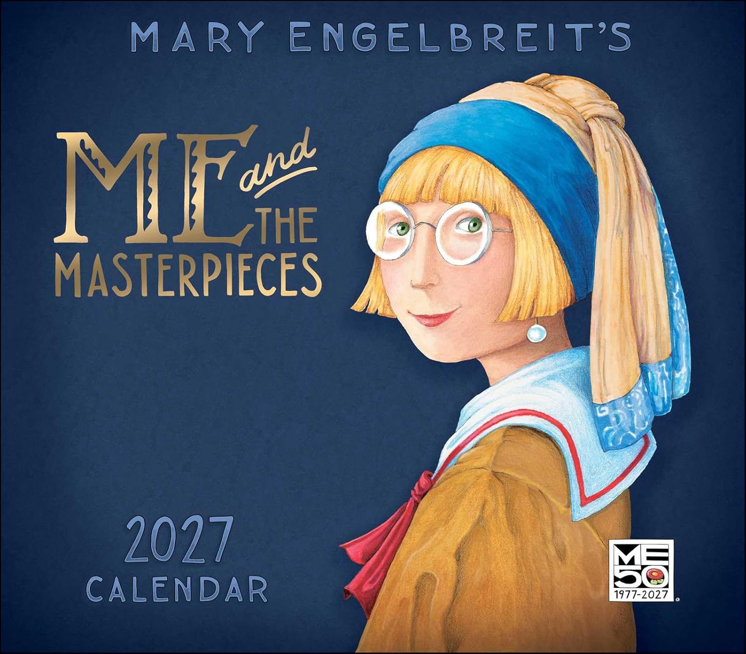 Mary Engelbreit’s ME and the Masterpieces 2027 Deluxe Wall Calendar