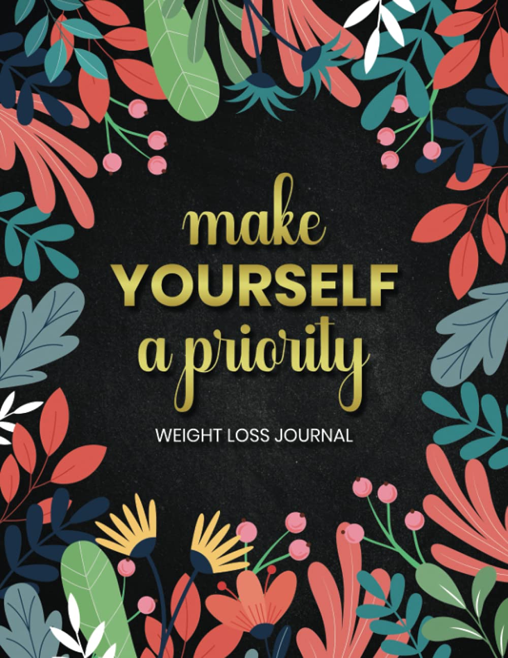Weight Loss Journal for Women: Daily Workout Log book with Diet and Exercise Planner – Food and Fitness Journal with Motivational Quotes