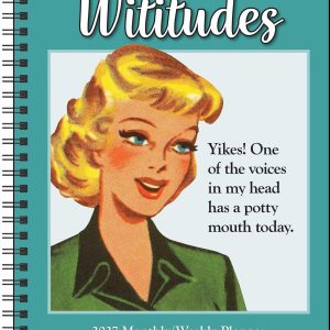 Wititudes 12-Month 2027 Monthly/Weekly Planner Calendar