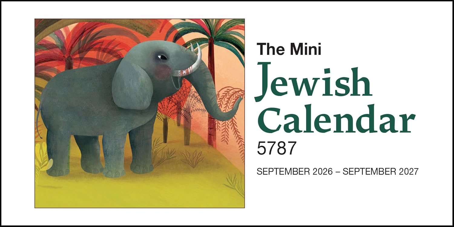 Mini Jewish Calendar 5787 / A Pocket Size 13-Month Planner September 2026-2027 Ideal for Purses, Briefcases, and Backpacks: 2026-2027