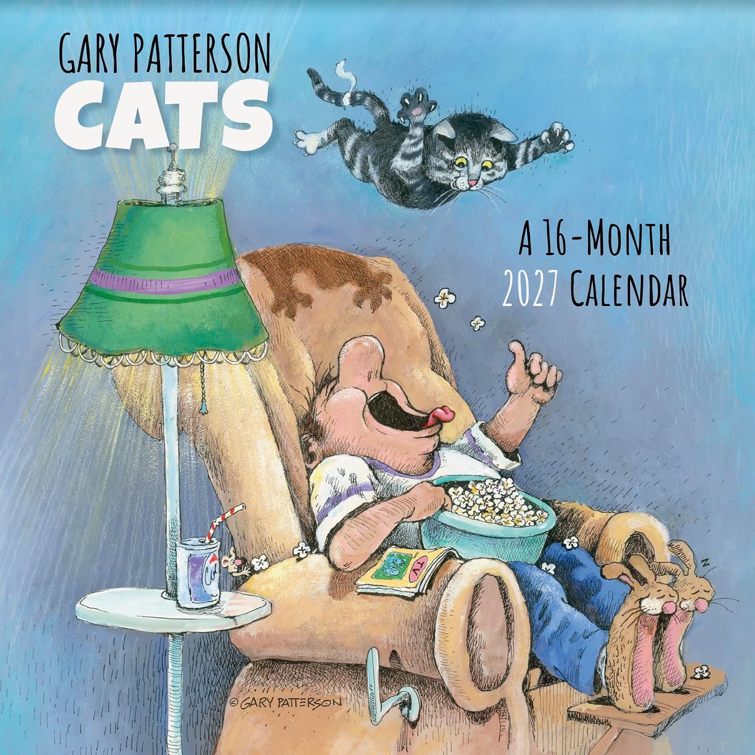 2027 Gary Patterson – Cats Wall Calendar